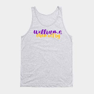 williams college chemistry Tank Top